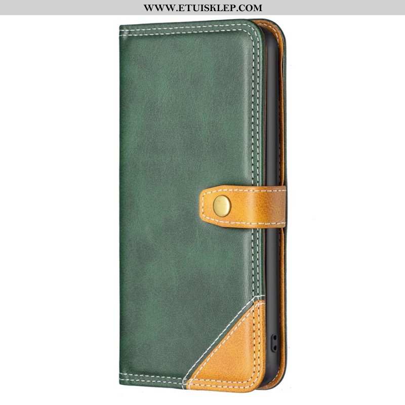 Etui Folio do Samsung Galaxy A13 Dwukolorowy Kolor Binfen